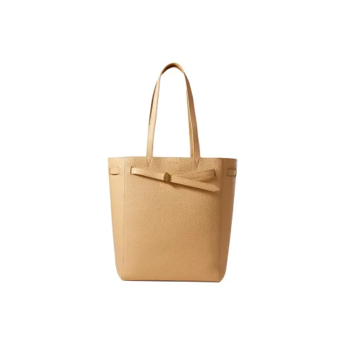 Veronica Beard Кожа Тоут Сумка Сумка для покупок Сумка на плечо Женская Песочного цвета