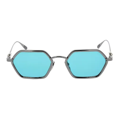 Chrome Hearts Нерегулярная форма Солнцезащитные очки Женские Серебряные