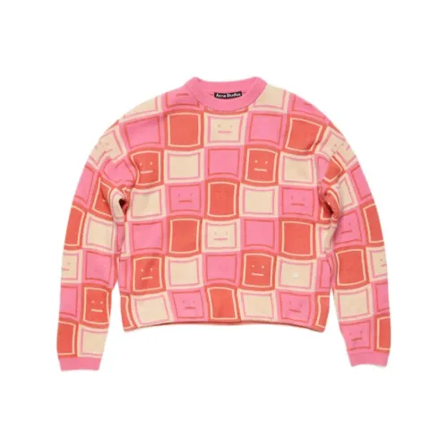 ACNE STUDIOS Свитер Унисекс Ржавый Апельсин Танго Розовый