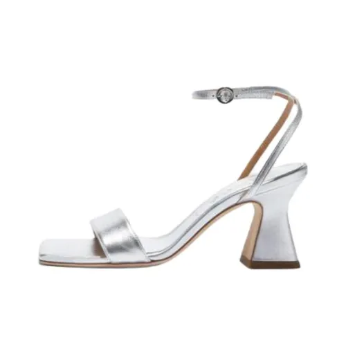 Aeyde Fenna One Ремешок Сандалии 7,5 см Женские Серебряные