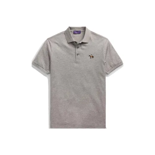 Ralph Lauren Purple Label Светлый Фотиния Серый Мужская Поло