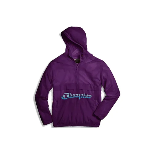 Champion Куртки Пальто Версия для США Унисекс Виноградный фиолетовый