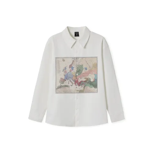 WAYNEXZAVIER Белая Мужская Рубашка