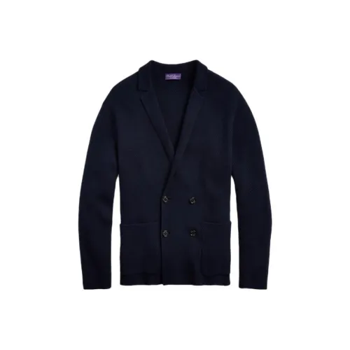 Ralph Lauren Purple Label Морской Синий Мужские Свитера