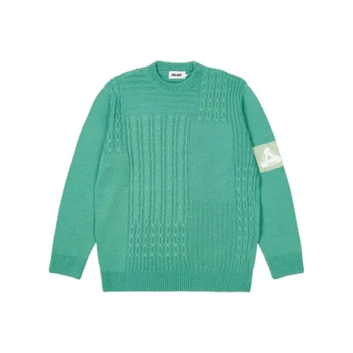 PALACE Мятно-зеленые мужские свитеры