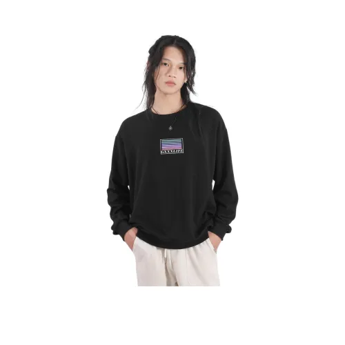 GXXX Круглый вырез Пуловер Толстовка Унисекс