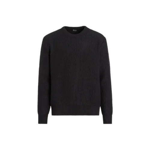 Ermenegildo Zegna Черные Мужские Кашемировые Свитера