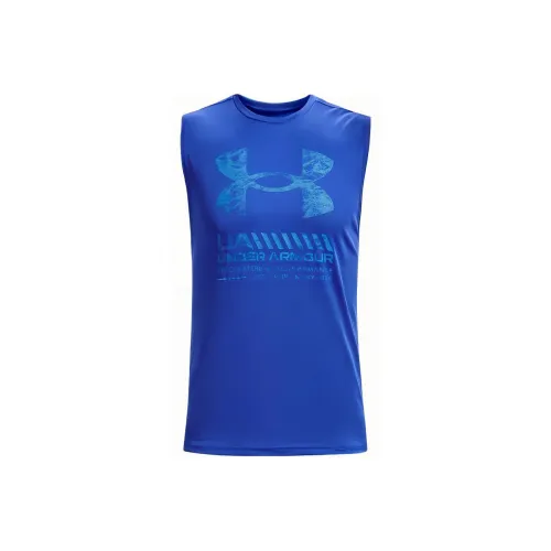 Under Armour Топ Tank Мужской Синий