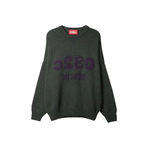 032c Зеленый Мужской Свитеры