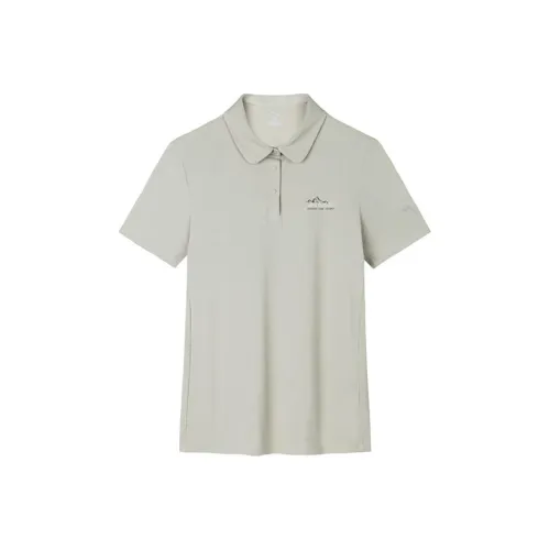 Anta Outdoor Collection Нефритово-серый Мужская Поло