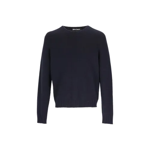 PALM ANGELS Морской синий Мужские Свитера