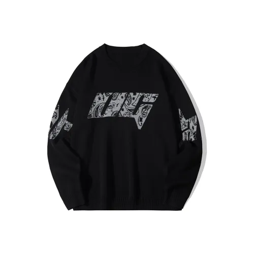 ROCAWEAR Черный Унисекс Свитеры