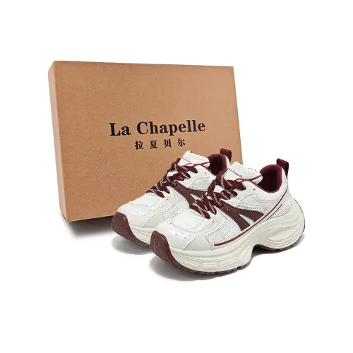 La Chapelle массивные кроссовки Low Top Red Women's