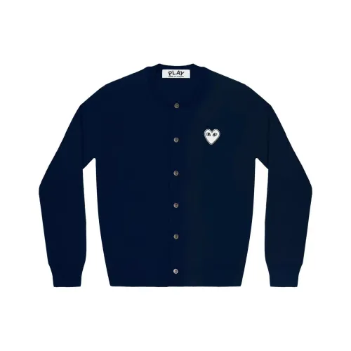 CDG Play Свитер Унисекс Морской Синий