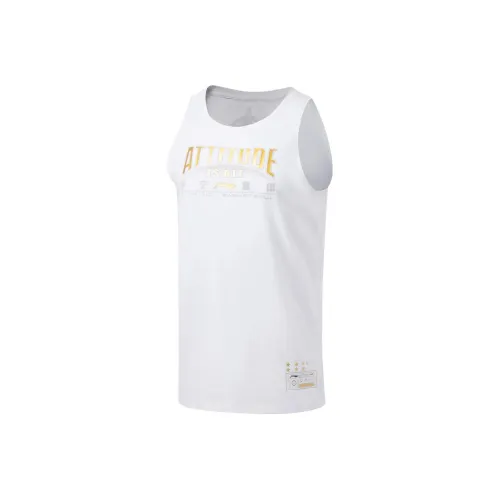 Лайнер Спортивный Basketball Collection Жилет Застежки Мужской Стандартный Белый