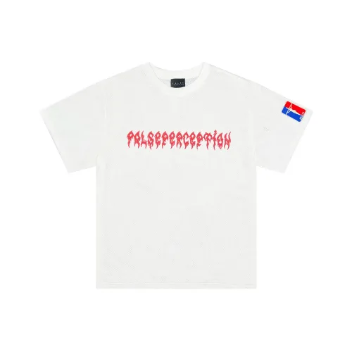 False Perception T-Shirt Унисекс Белый