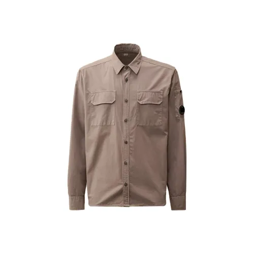 C.P.Company FW24 Рубашка Мужская Фиолетовый голубь