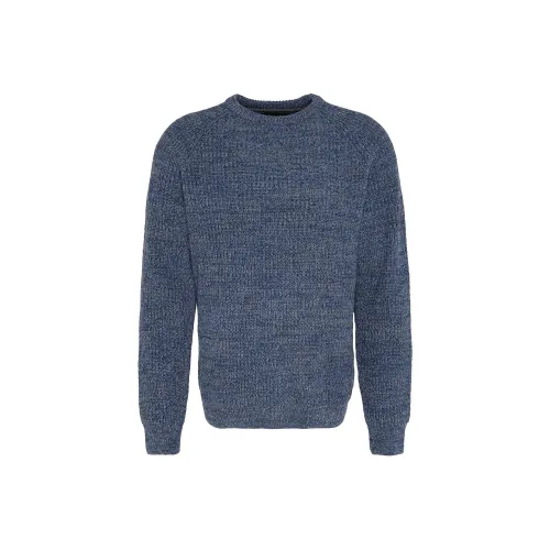 BARBOUR SS24 Свитер Мужской River Синий