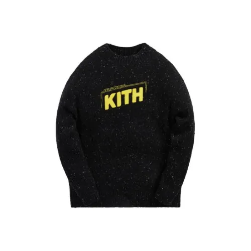 KITH Collaboration Мужские черные свитеры