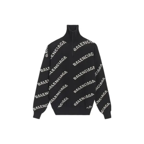 Balenciaga Мужские черные свитеры