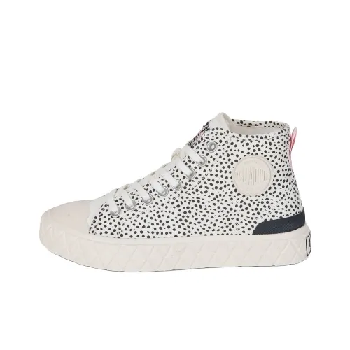 Палладий Palla Ace Slip Resistant Abrasion Resistant High Топ Кеды Женские Белый Черный