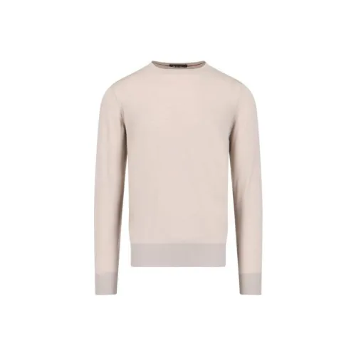Loro Piana Бежевые Мужские Свитера