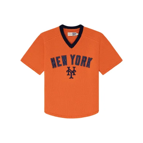 AIME LEON DORE New York Metropolitan Collaboration Апельсин Унисекс Свитеры