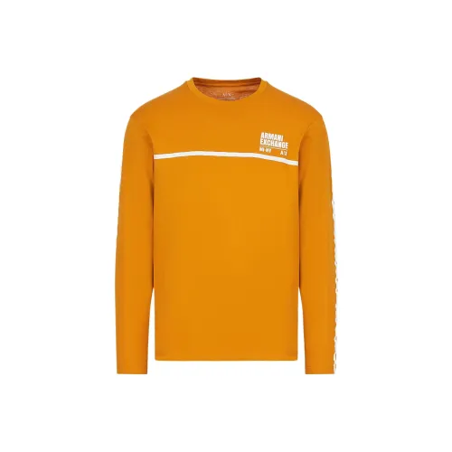 ARMANI EXCHANGEAE FW22 Трикотаж Мужской Оранжевый Красный