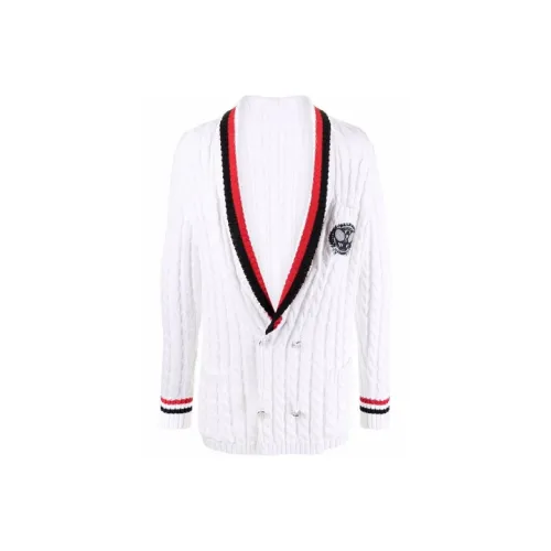 BALMAIN Белые Мужские Свитера