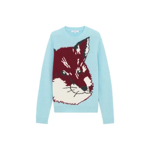 Maison Kitsune Синий Унисекс Свитеры
