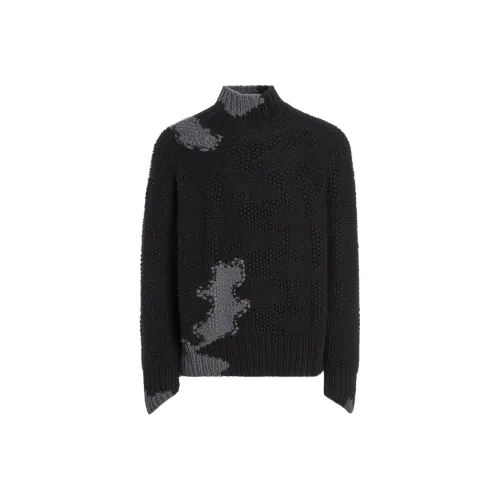 Ermenegildo Zegna Черные Мужские Кашемировые Свитера