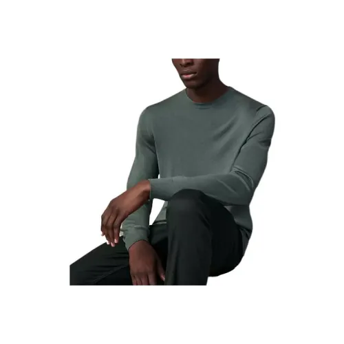 HERMES Серый Зеленый Мужские Свитера