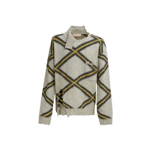 MARNI Серый Мужской Свитера