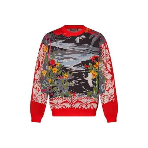 LOUIS VUITTON Свитер Мужской Красный