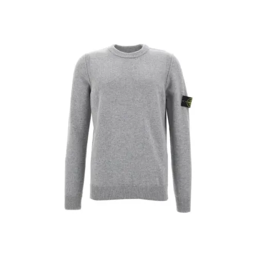 STONE ISLAND Серый Унисекс Свитеры