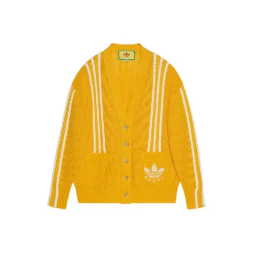 GUCCI X ADIDAS Originals GUCCI X ADIDAS Collaboration SS22 Трикотаж Унисекс Желтый