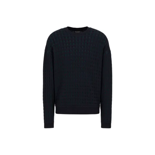 EMPORIO ARMANI Свитер Мужской Navy Blue