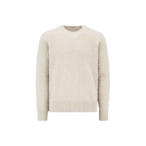 Moncler Бежевые Мужские Свитера