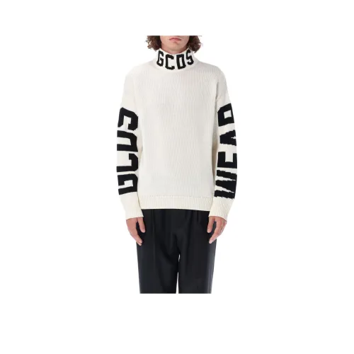 GCDS Экрю Мужские Свитера