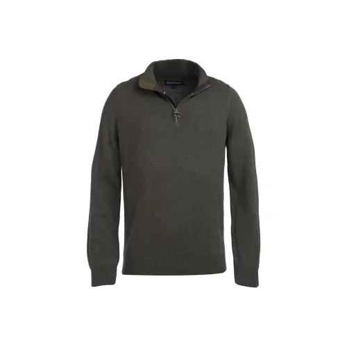 BARBOUR Свитер Мужской Угольный Серый