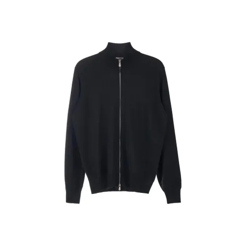 BRUNELLO CUCINELLI Черные Мужские Свитера