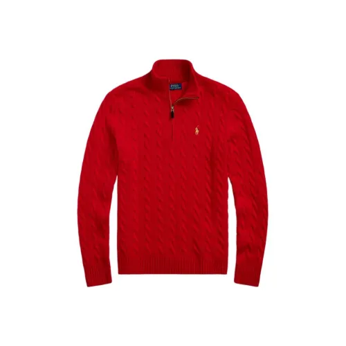 Polo Ralph Lauren SS23 Chinese New Year Collection Кашемировый свитер мужской красный