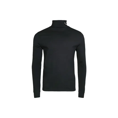 FRED PERRY Черные Мужские Свитера