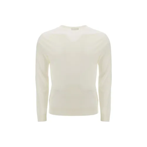 PRADA Белые Мужские Свитера