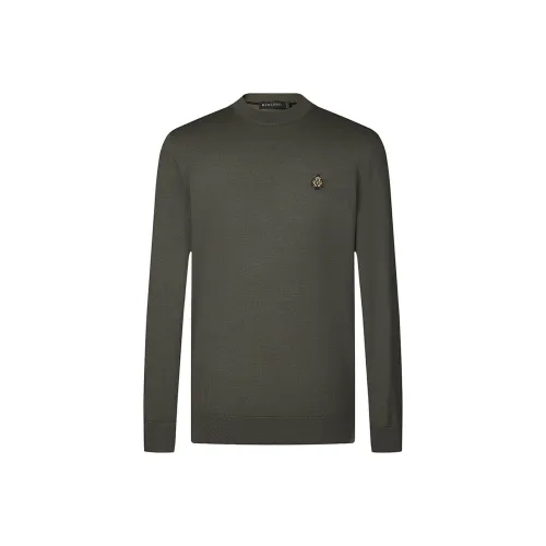 MANGANO Серый Зеленый Мужские Свитера