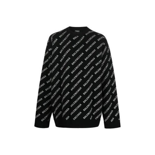 Balenciaga SS23 Кашемировый свитер мужской черный