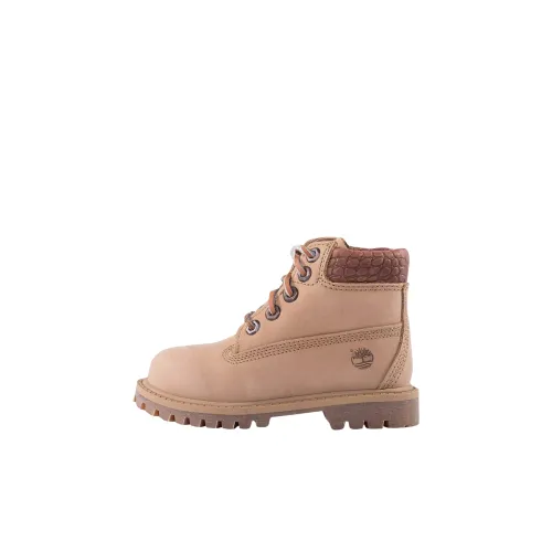 Timberland Премиум Детские ботинки Высокие Коричневые Для дошкольников