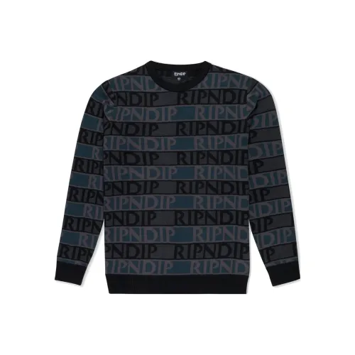 RIPNDIP Черный Унисекс Свитеры