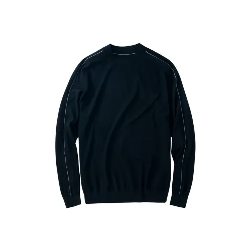 Mr.Bu Свитер Мужской Черный цвет рояля