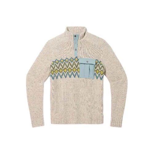 SMARTWOOL Мужской тяжелый Henley свитер мужской